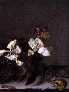 Balthasar van der Ast Still-Life with Apple Blossoms painting